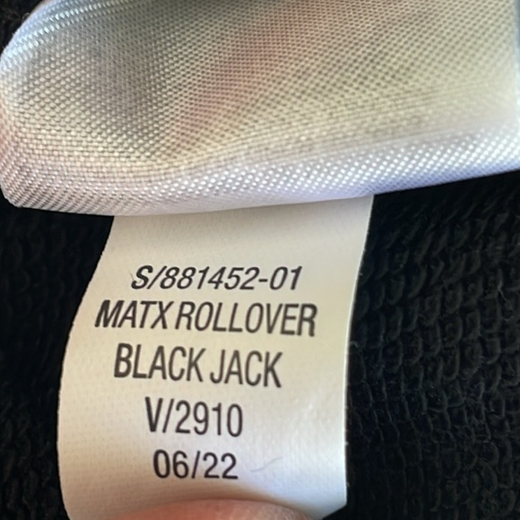 Old Navy Black Maternity Rollover Joggers - Picture 7 of 7